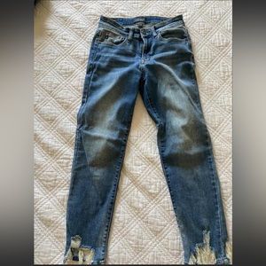 Boutique brand jeans